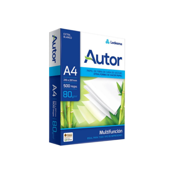 RESMA AUTOR A4 80GRS