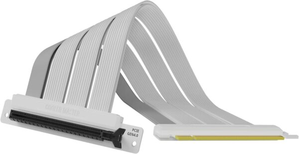 CABLE RISER COLLER MASTER FLEX PCIE 4.0 X16 300MM V2 WHITE