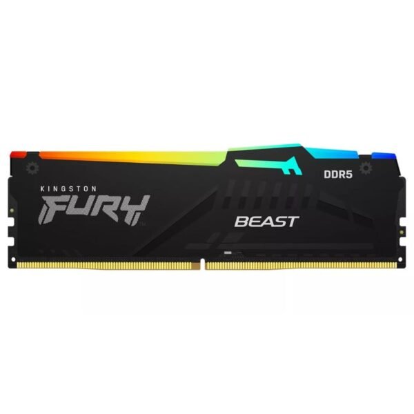 MEMORIA DDR5 KINGSTON FURY BEAST 16GB 5200 MHZ RGB